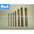 Carbide Tip Glass drills with TiN coated